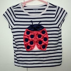 Toddler Girl’s Ladybug T-shirt